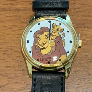 Disney The Lion King Mufasa Simba Timex Watch 1994